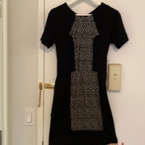 French Connection bodycon lace overlay dress